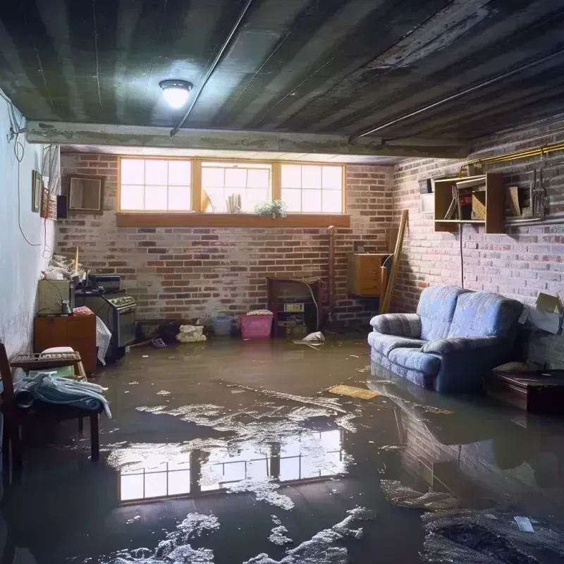 Flooded Basement Cleanup in South Portland Gardens, ME